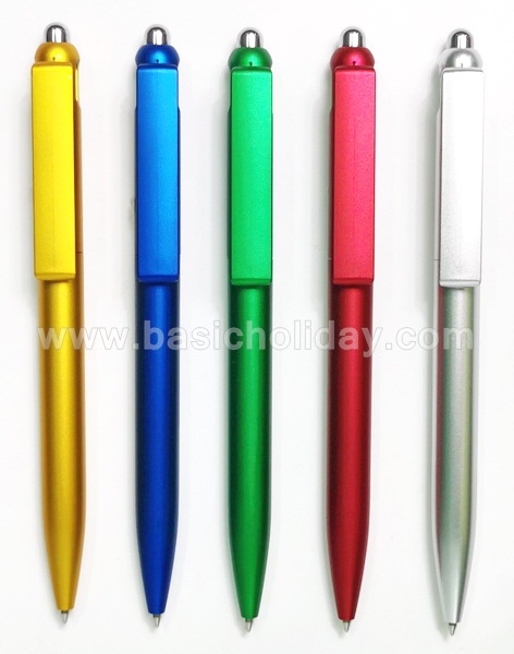 ปากกาพลาสติก ปากกาพรีเมี่ยม ปากกาเขียนลื่น ปากกาพลาสติกมีช่องวางโทรศัพท์